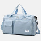 UNIXINU Sac de voyage à main de grande capacité pour week-end Sacs de sport de nuit avec compartiment à chaussures Sacs de sport et de fitness pour femmes