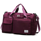 UNIXINU Sac de voyage à main de grande capacité pour week-end Sacs de sport de nuit avec compartiment à chaussures Sacs de sport et de fitness pour femmes