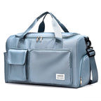 UNIXINU Sac de voyage à main de grande capacité pour week-end Sacs de sport de nuit avec compartiment à chaussures Sacs de sport et de fitness pour femmes