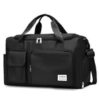 UNIXINU Sac de voyage à main de grande capacité pour week-end Sacs de sport de nuit avec compartiment à chaussures Sacs de sport et de fitness pour femmes