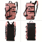 Sac à dos de voyage de grande capacité, sac de sport à séparation humide et sèche, compartiment de rangement indépendant pour chaussures