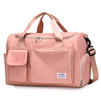 UNIXINU Sac de voyage à main de grande capacité pour week-end Sacs de sport de nuit avec compartiment à chaussures Sacs de sport et de fitness pour femmes