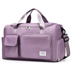 UNIXINU Sac de voyage à main de grande capacité pour week-end Sacs de sport de nuit avec compartiment à chaussures Sacs de sport et de fitness pour femmes